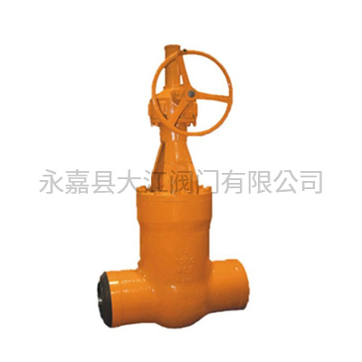 蝸輪美標(biāo)高壓焊接閘閥